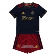 Camiseta Ajax Segunda Nino 2022/2023