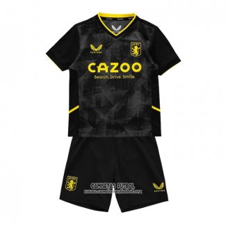 Camiseta Aston Villa Tercera Nino 2022/2023