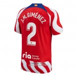 Camiseta Atletico Madrid Jugador J.M.Gimenez Primera 2022/2023