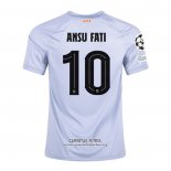 Camiseta Barcelona Jugador Ansu Fati Tercera 2022/2023