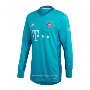 Camiseta Bayern Munich Portero Manga Larga 2020/2021 Azul