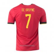 Camiseta Belgica Jugador De Bruyne Primera 2020/2021