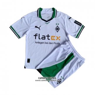 Camiseta Borussia Monchengladbach Primera Nino 2023/2024