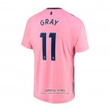Camiseta Everton Jugador Gray Segunda 2022/2023