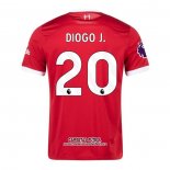 Camiseta Liverpool Jugador Diogo J. Primera 2023/2024