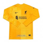 Camiseta Liverpool Portero Manga Larga 2021/2022 Amarillo