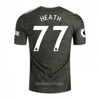Camiseta Manchester United Jugador Heath Segunda 2020/2021