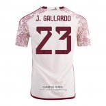 Camiseta Mexico Jugador J.Gallardo Segunda 2022