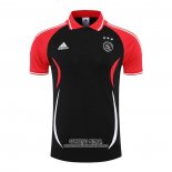 Camiseta Polo del Ajax 2022/2023 Negro y Rojo