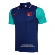 Camiseta Polo del Barcelona 2021 Azul