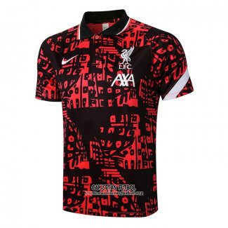 Camiseta Polo del Liverpool 2021 Rojo