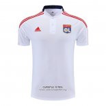 Camiseta Polo del Lyon 2022/2023 Blanco