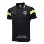 Camiseta Polo del Manchester City 2023/2024 Negro
