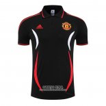 Camiseta Polo del Manchester United 2022/2023 Negro