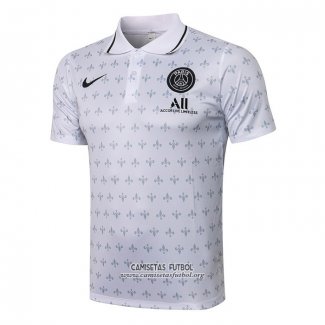 Camiseta Polo del Paris Saint-Germain 2021/2022 Blanco