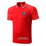 Camiseta Polo del Paris Saint-Germain 2022/2023 Rojo