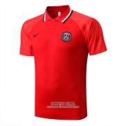 Camiseta Polo del Paris Saint-Germain 2022/2023 Rojo