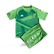 Camiseta Real Betis Portero Nino 2021/2022 Verde