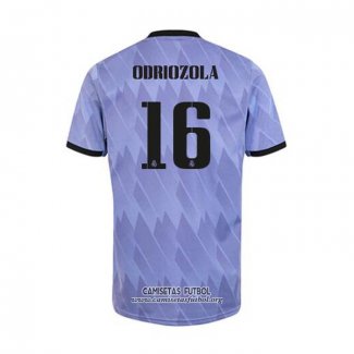 Camiseta Real Madrid Jugador Odriozola Segunda 2022/2023