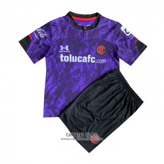 Camiseta Toluca Tercera Nino 2021