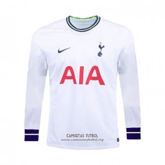 Camiseta Tottenham Hotspur Primera Manga Larga 2022/2023