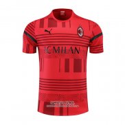 Camiseta de Entrenamiento AC Milan 2022/2023 Rojo