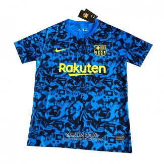 Camiseta de Entrenamiento Barcelona 2021/2022 Azul