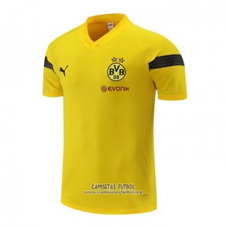 Camiseta de Entrenamiento Borussia Dortmund 2022/2023 Amarillo
