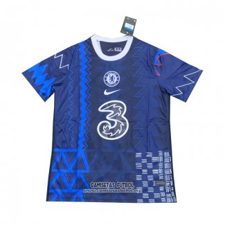 Camiseta de Entrenamiento Chelsea 2021 Azul