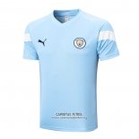 Camiseta de Entrenamiento Manchester City 2022/2023 Azul
