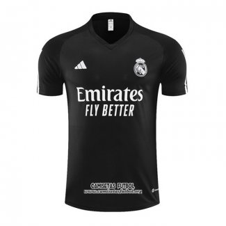 Camiseta de Entrenamiento Real Madrid 2023/2024 Negro