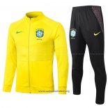 Chandal de Chaqueta del Brasil 2020/2021 Amarillo