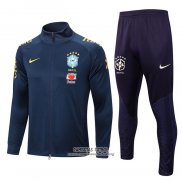 Chandal de Chaqueta del Brasil 2022/2023 Azul