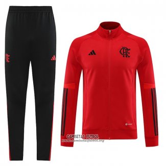 Chandal de Chaqueta del Flamengo 2023/2024 Rojo