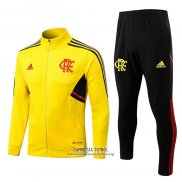 Chandal de Chaqueta del Flamengo Nino 2022/2023 Amarillo