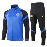 Chandal de Chaqueta del Inter Milan 2020/2021 Azul