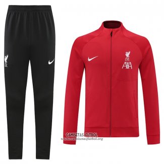 Chandal de Chaqueta del Liverpool 2022/2023 Rojo