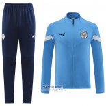 Chandal de Chaqueta del Manchester City 2022/2023 Azul