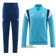 Chandal de Chaqueta del Olympique Marsella Nino 202023/2024 Azul