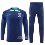 Chandal de Sudadera del Inter Milan 2022/2023 Azul