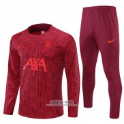 Chandal de Sudadera del Liverpool 2022 Rojo