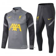 Chandal de Sudadera del Liverpool 2021/2022 Gris