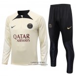 Chandal de Sudadera del Paris Saint-Germain 2023/2024 Amarillo