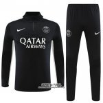 Chandal de Sudadera del Paris Saint-Germain 2023/2024 Negro