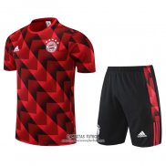 Chandal del Bayern Munich Manga Corta 2022/2023 Rojo - Pantalon Corto