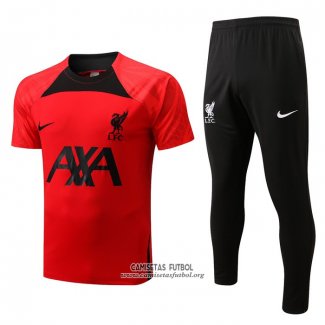 Chandal del Liverpool Manga Corta 2022/2023 Rojo