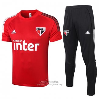 Chandal del Sao Paulo Manga Corta 2020/2021 Rojo