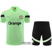 Chandal del Senegal Manga Corta 202023/2024 Verde - Pantalon Corto