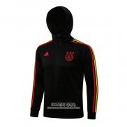 Chaqueta con Capucha del Ajax 2021/2022 Negro