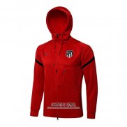 Chaqueta con Capucha del Atletico Madrid 2021/2022 Rojo